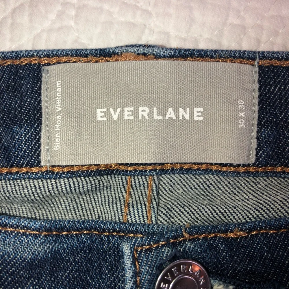 EVERLANE Mens Slim Fit Jean EUC Size 30 x 30 - Picture 8 of 13